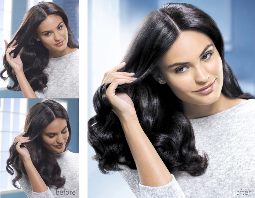 Head & Shoulders beauty and fashion retouching by Ahmed Kunhamed, image 3 of 4