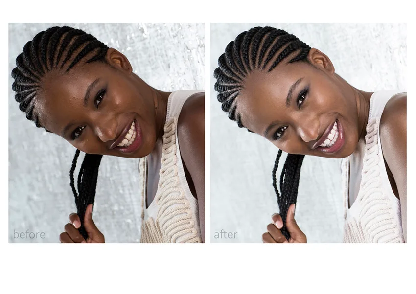 Head & Shoulders beauty and fashion retouching by Ahmed Kunhamed, image 2 of 4